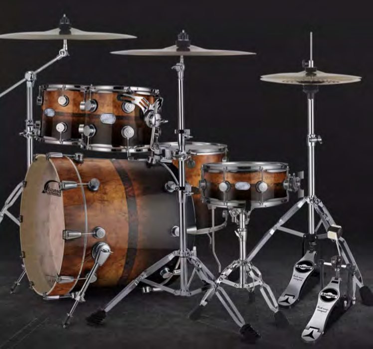 SGF65 Birch Acoustic Drum Kit with R80 Cymbals