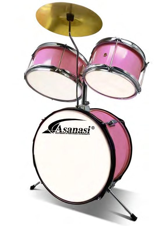 Q30 3-Piece Junior Drum Kit with 14-Inch Bass Drum