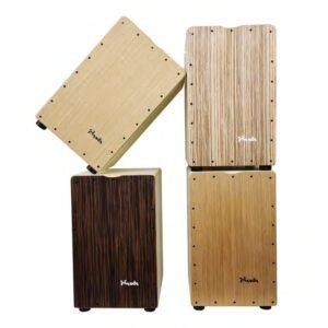 Wooden Cajon Box Drum for Percussion Players